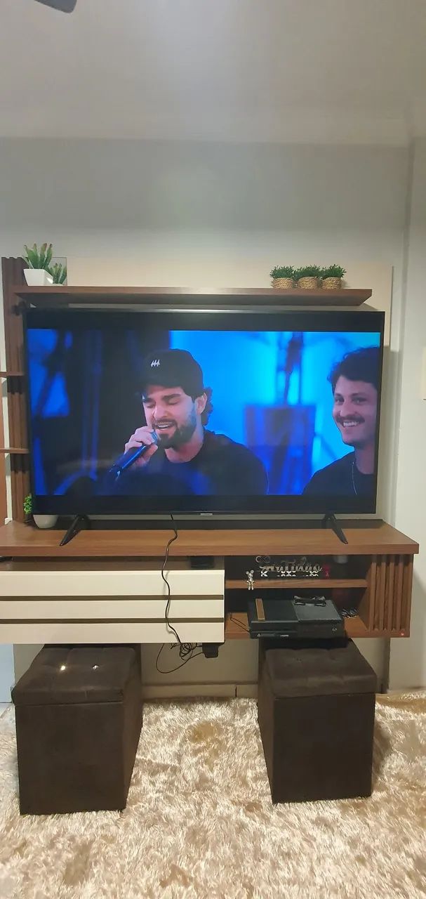 Vendo smart tv Samsung "58" polegadas imagem 4k.. negocio valor no pix - Foto 2