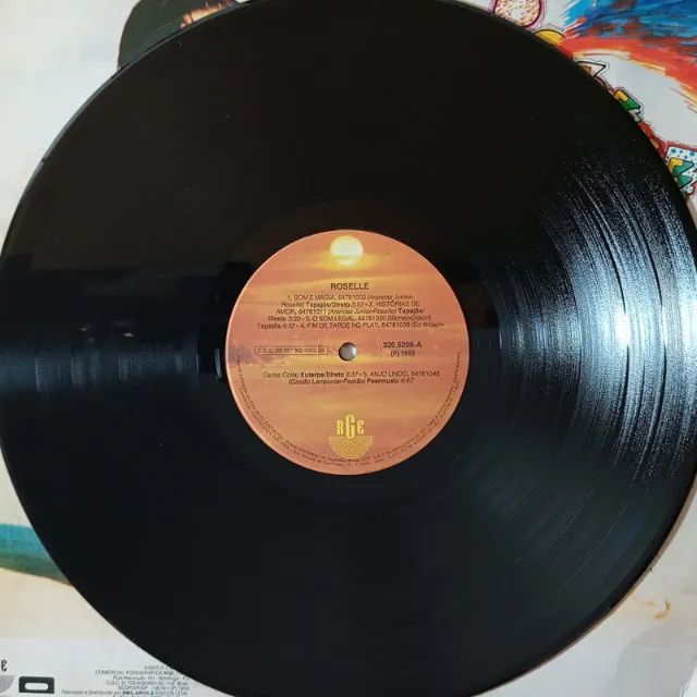 Disco de Vinil LP Roselle 1993 - Foto 3