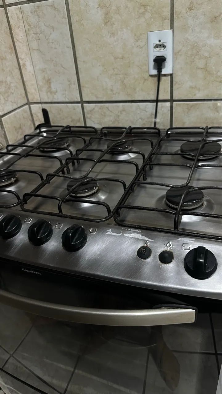 Fogão 6 bocas Electrolux automático  - Foto 2