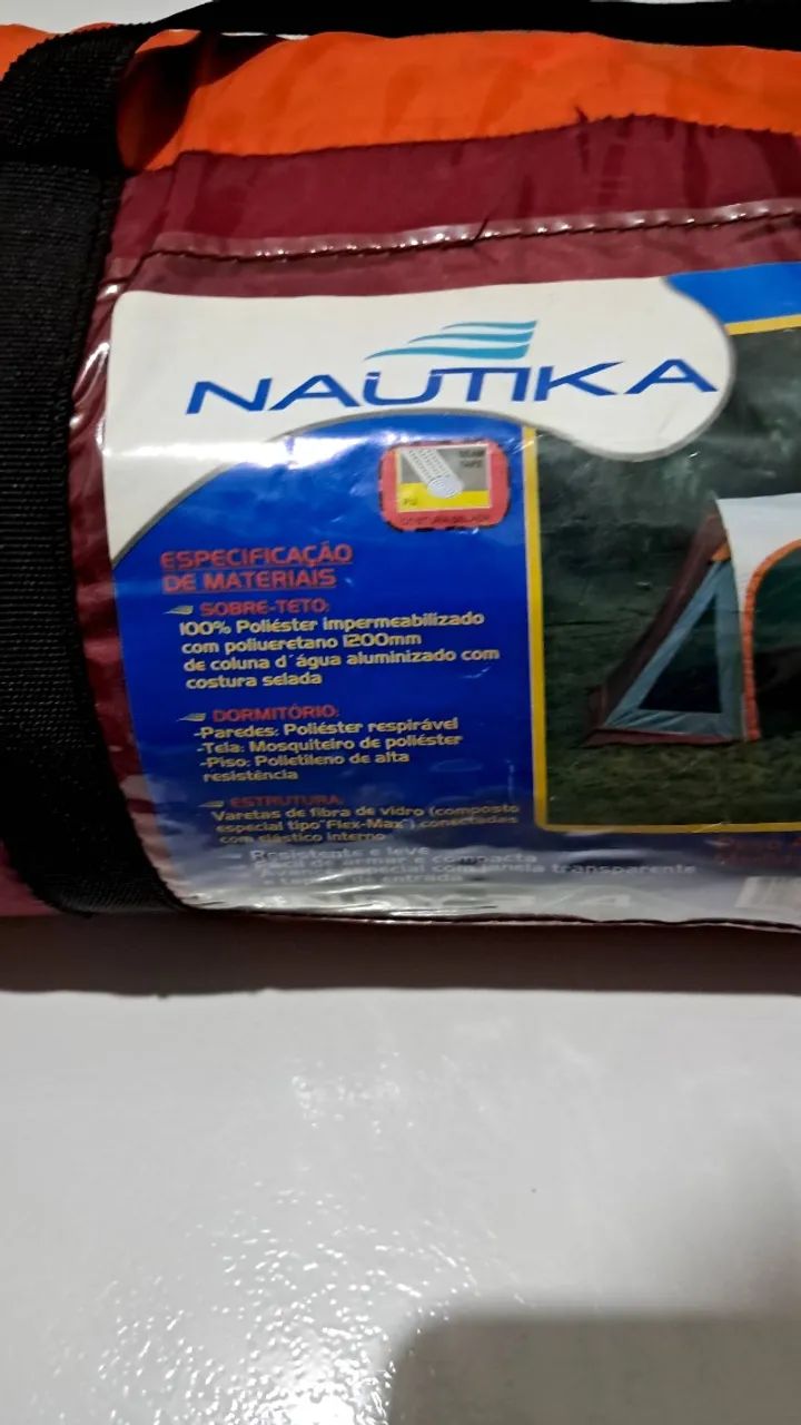 Barraca 4 lugares com varanda