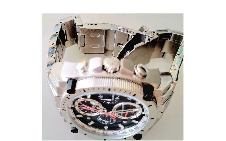 Relógio Bulova Precisionist. JAPAN.Tachymeter. Cronógrafo. - Foto 5