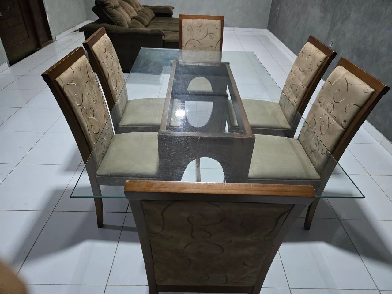 Mesa de madeira pura - Foto 4