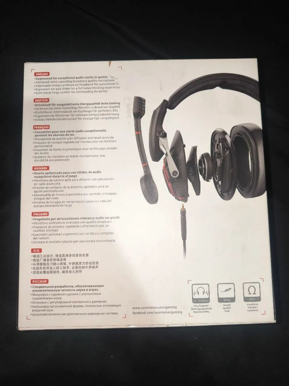 Headset Senheiser GSP 600 - Foto 2