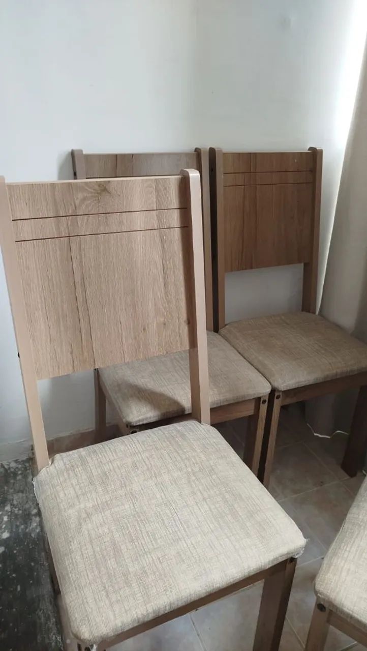 Vendo 5 cadeiras em ótimo estado - Foto 3