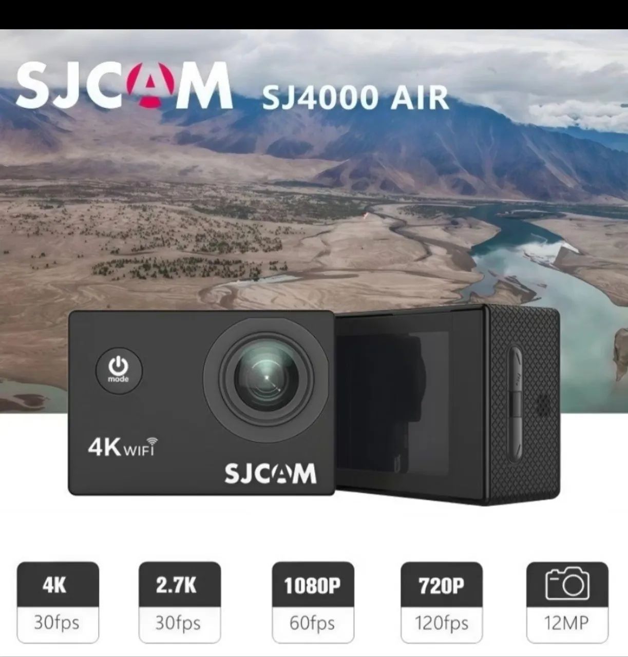 Câmera 4k, Sjcam. 