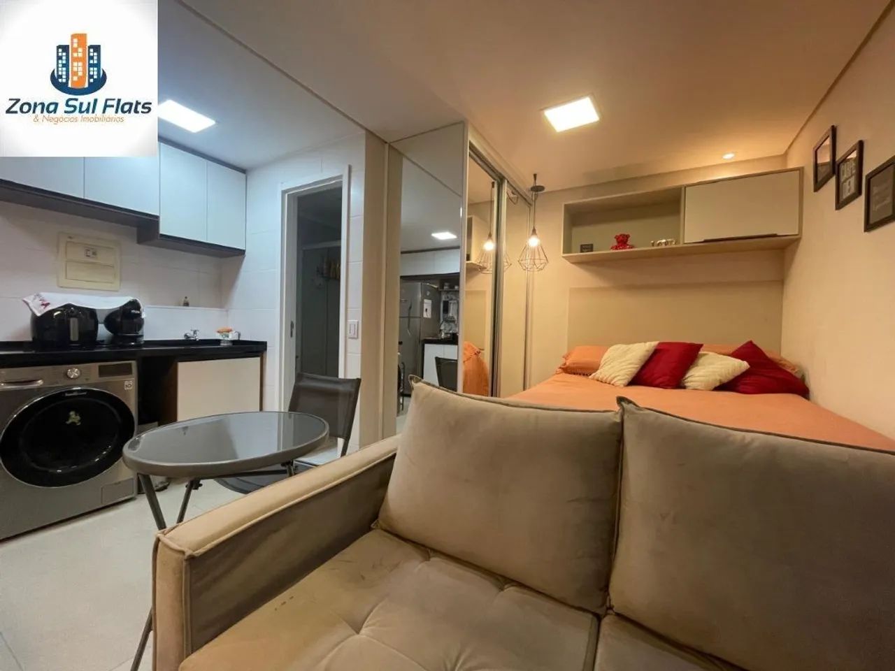 Studio à Venda Na Liberdade Com 1 Dormitório e 1 Banheiro - Mobiliado - Foto 5