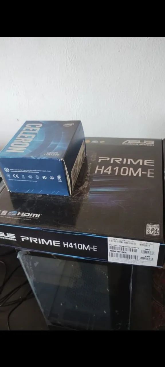 Kit Upgrade - Placa mãe e processador.