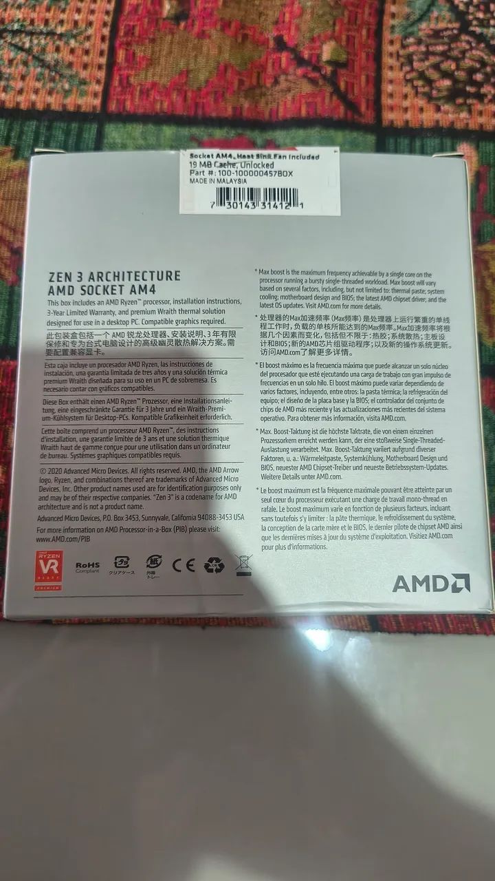 Processador Ryzen 5 5500 - Foto 4