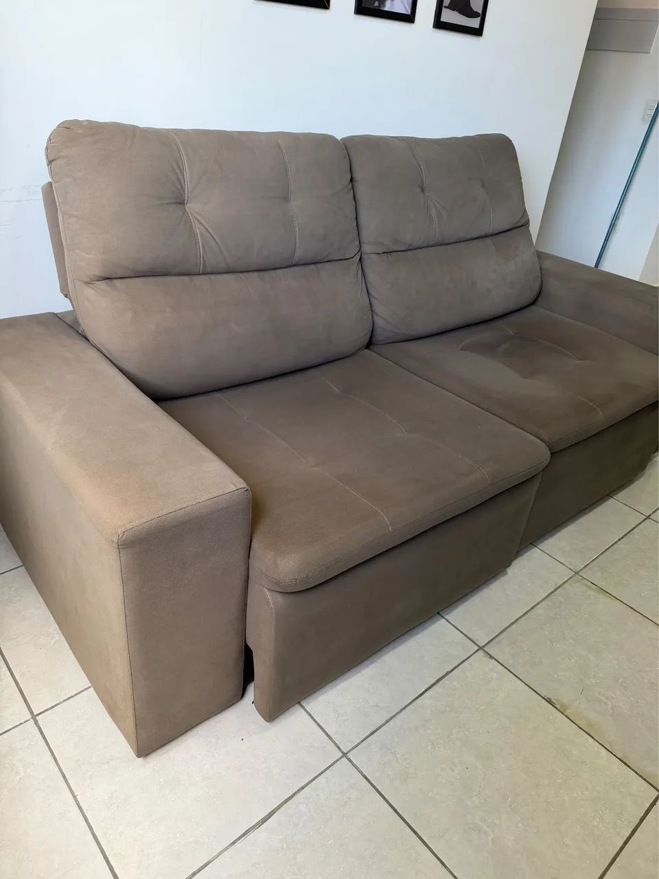 Vende-se sofá de veludo 
