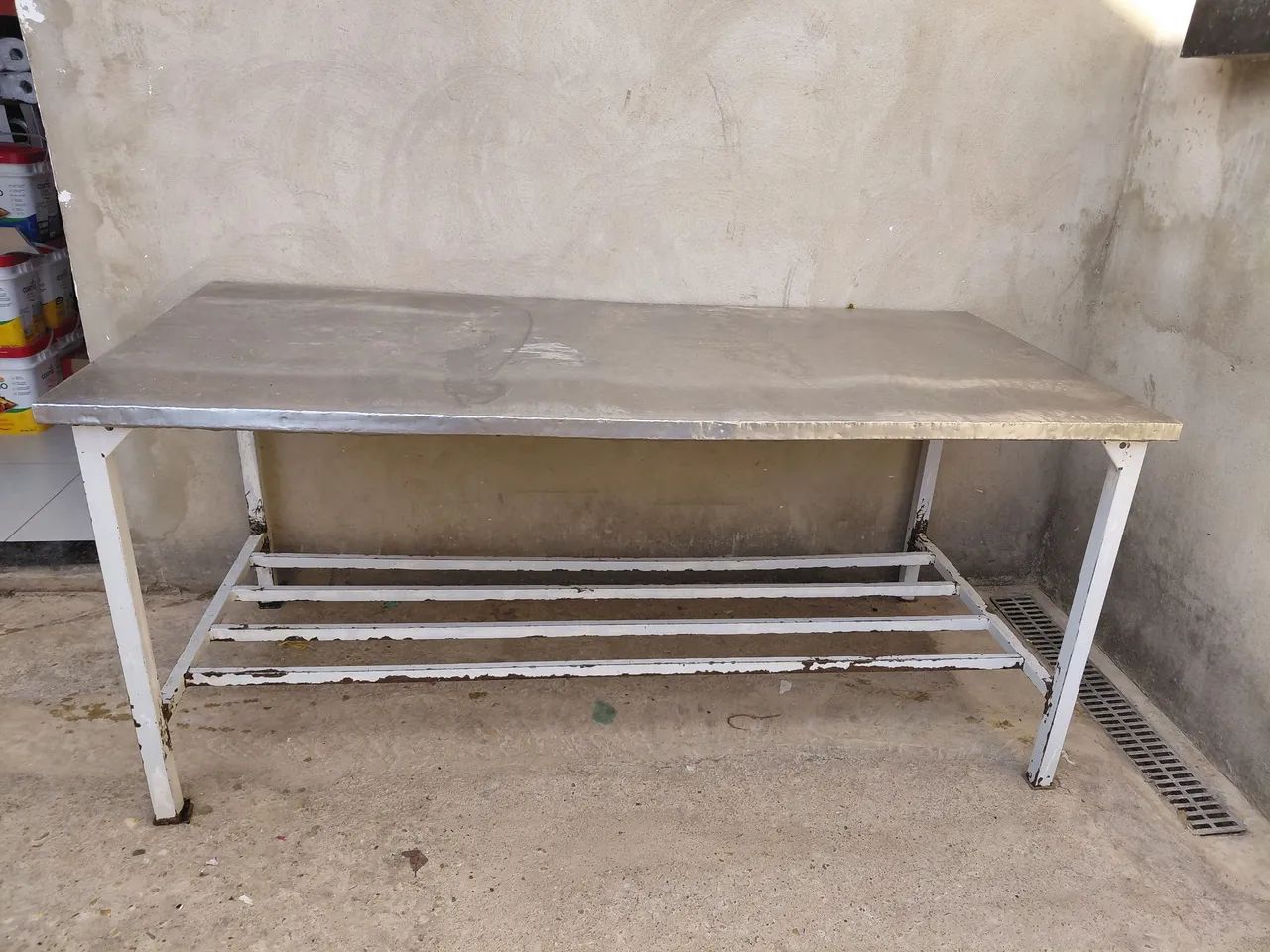Vende se mesa de inox 