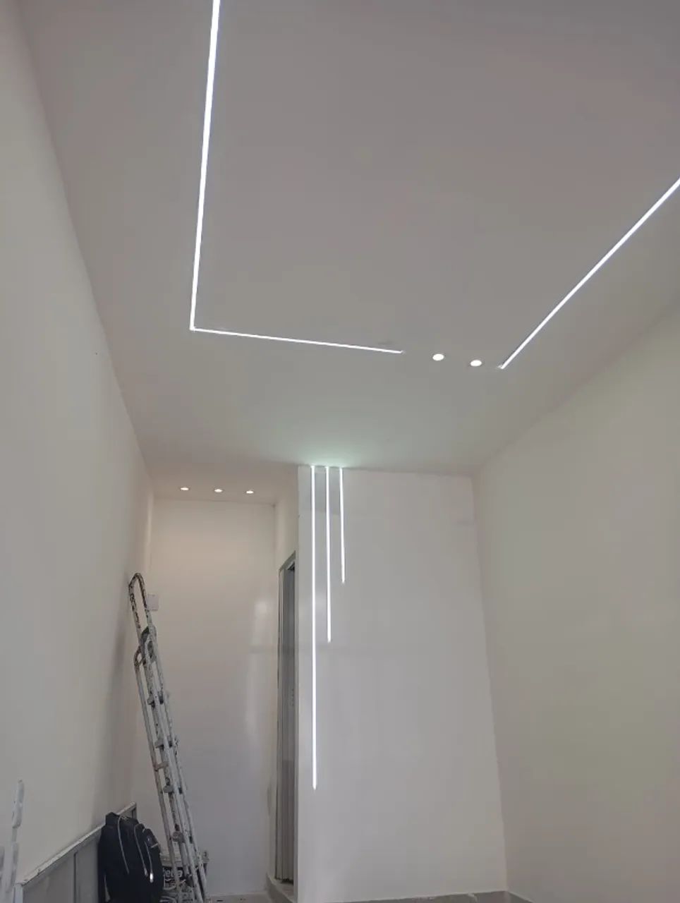 Gesso Drywall e led embutida