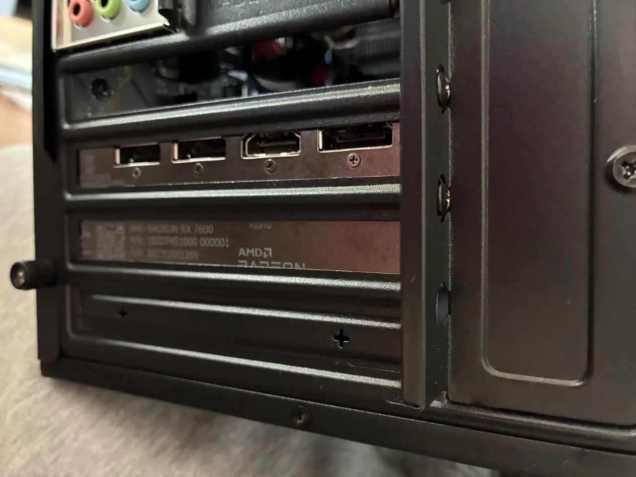 GPU RX 7600 8GB com NF na garantia - Foto 5