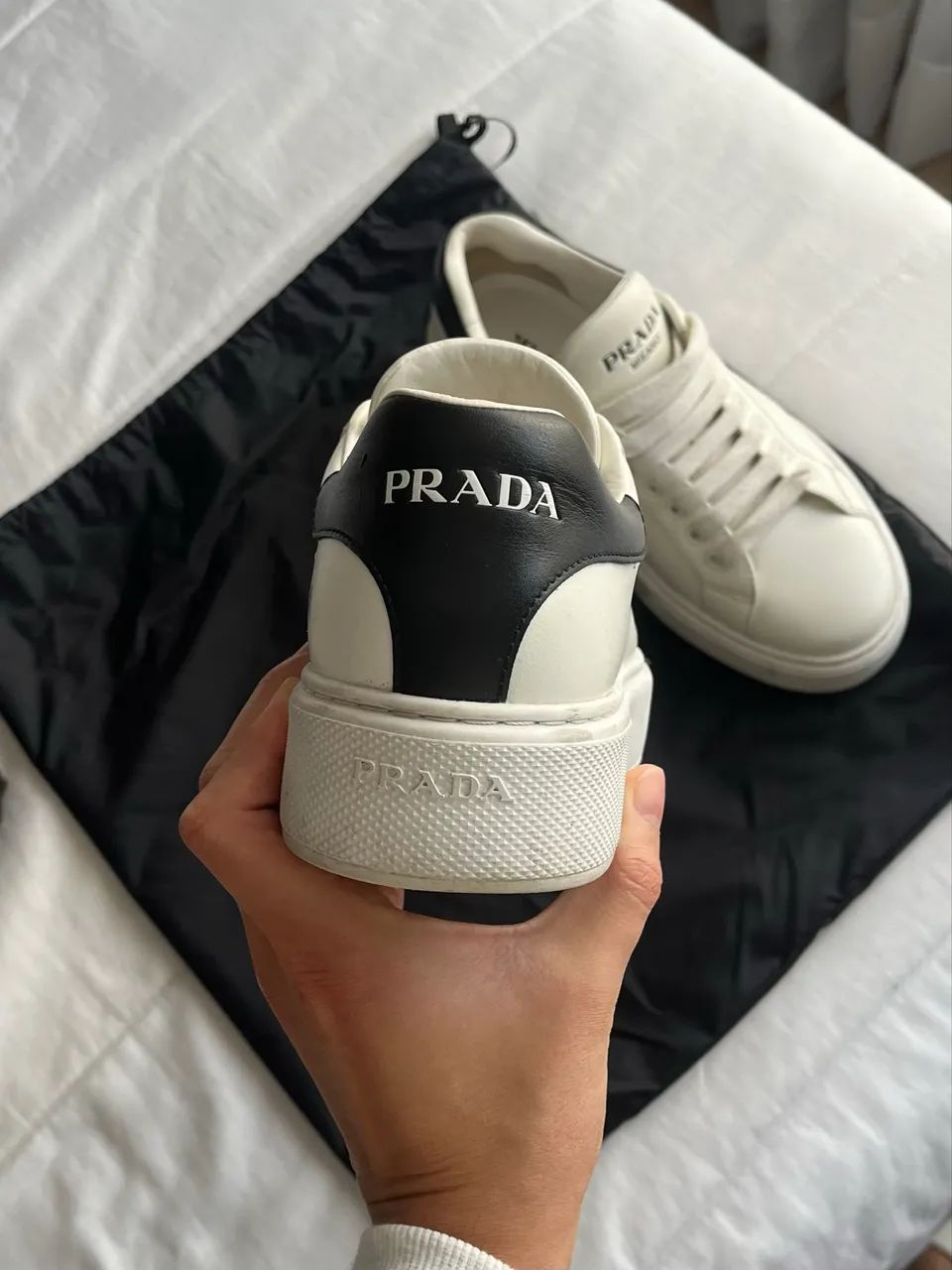 Tenis Prada Vitelo - Foto 3