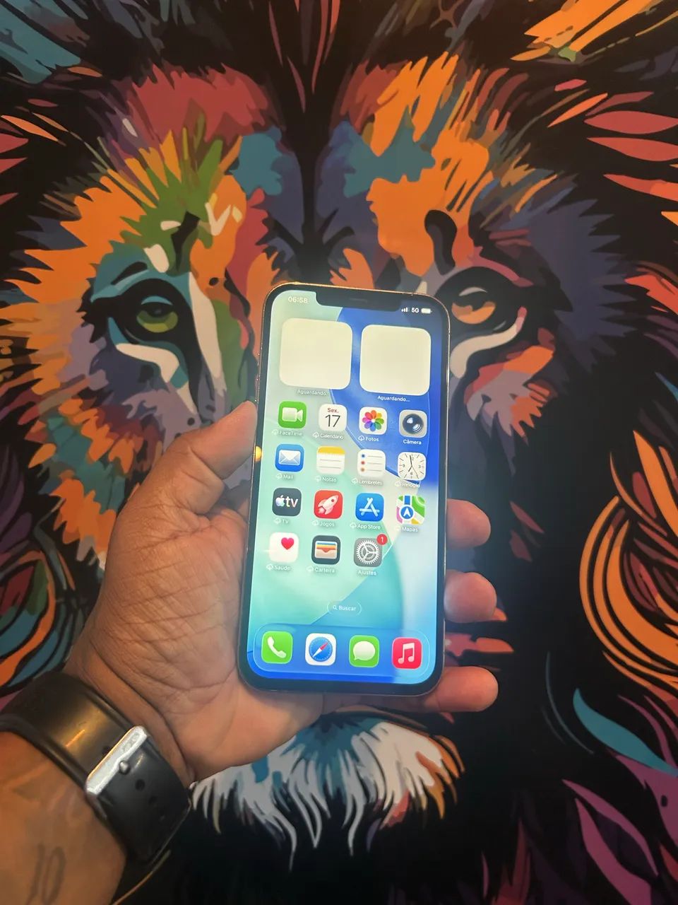 iPhone 12 Pro Max gold 128GB - Celulares e Smartphones - Jardim