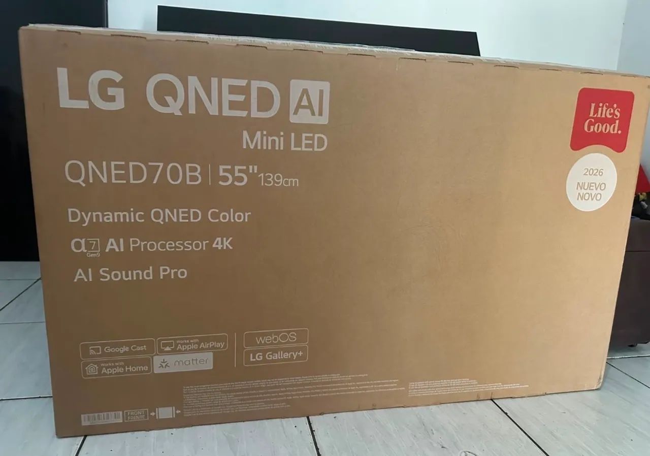 Smart 55? LG QNED MINI LED inteligência artificial UHD Wi-Fi com Xbox integrado  - Foto 3