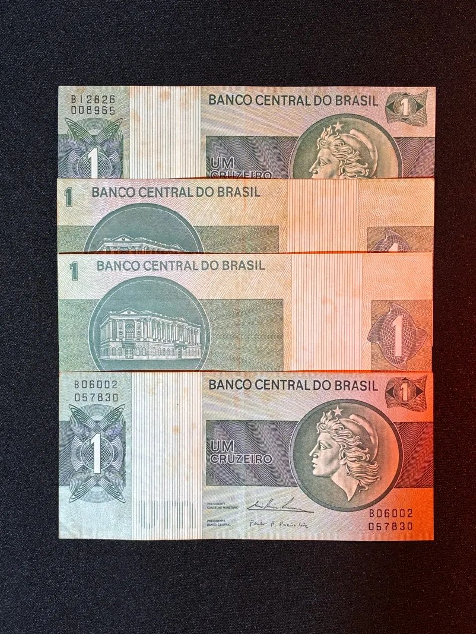 Cédulas de 1 Cruzeiro