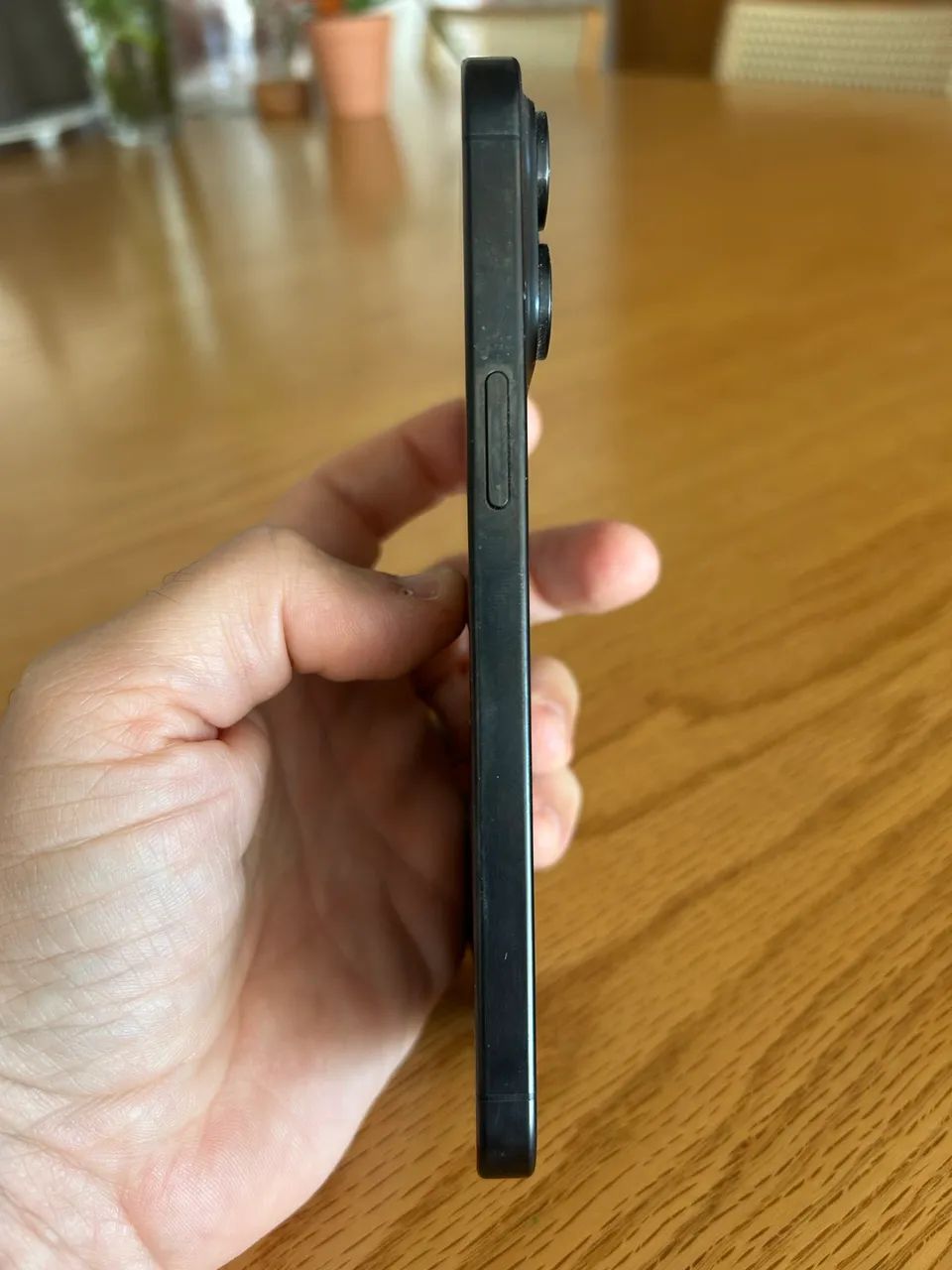 iPhone 15 pro Max 256 com nota  - Foto 3