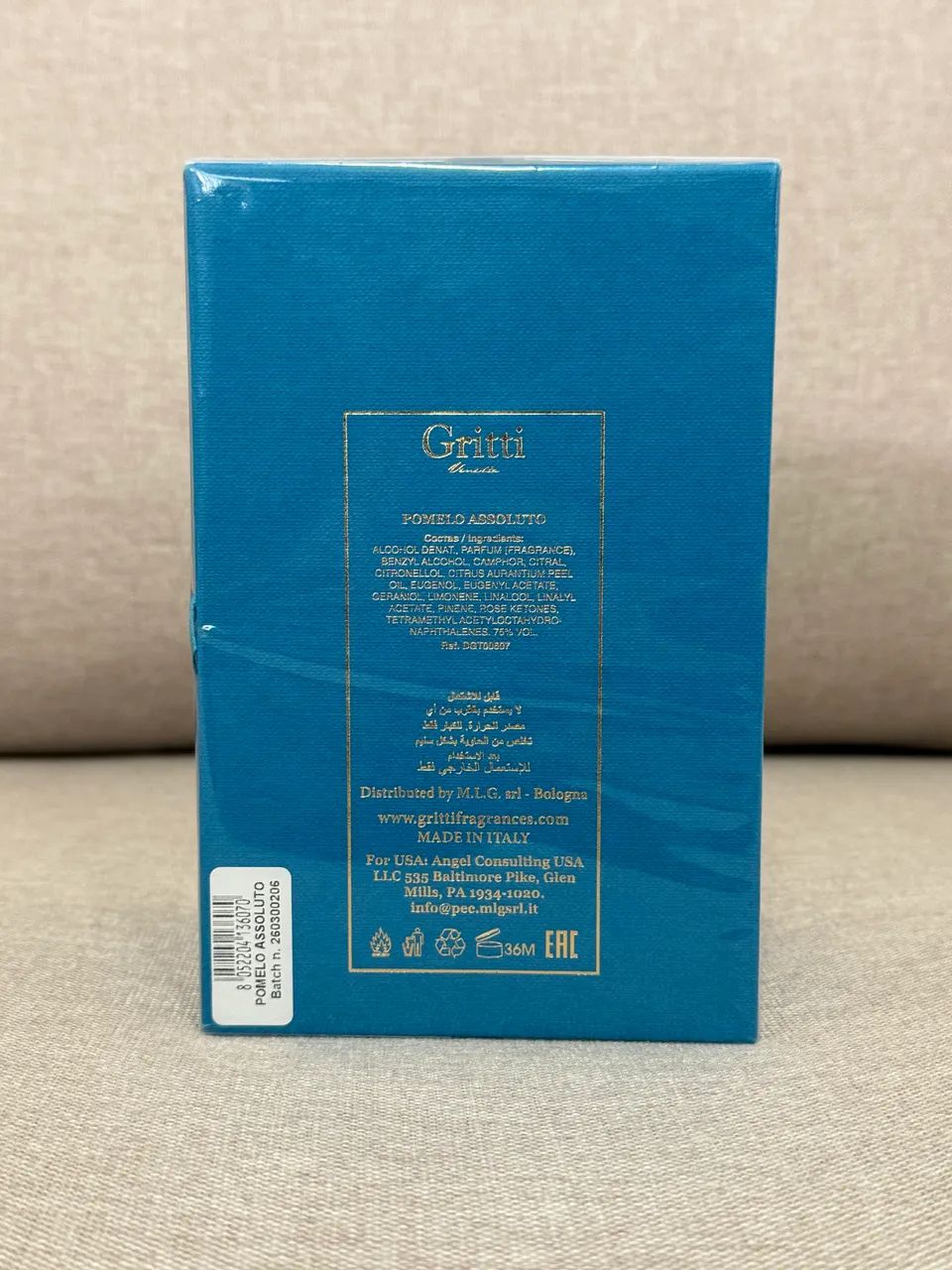 Gritti Pomelo Assoluto Extrait de Parfum 100ml - Foto 4