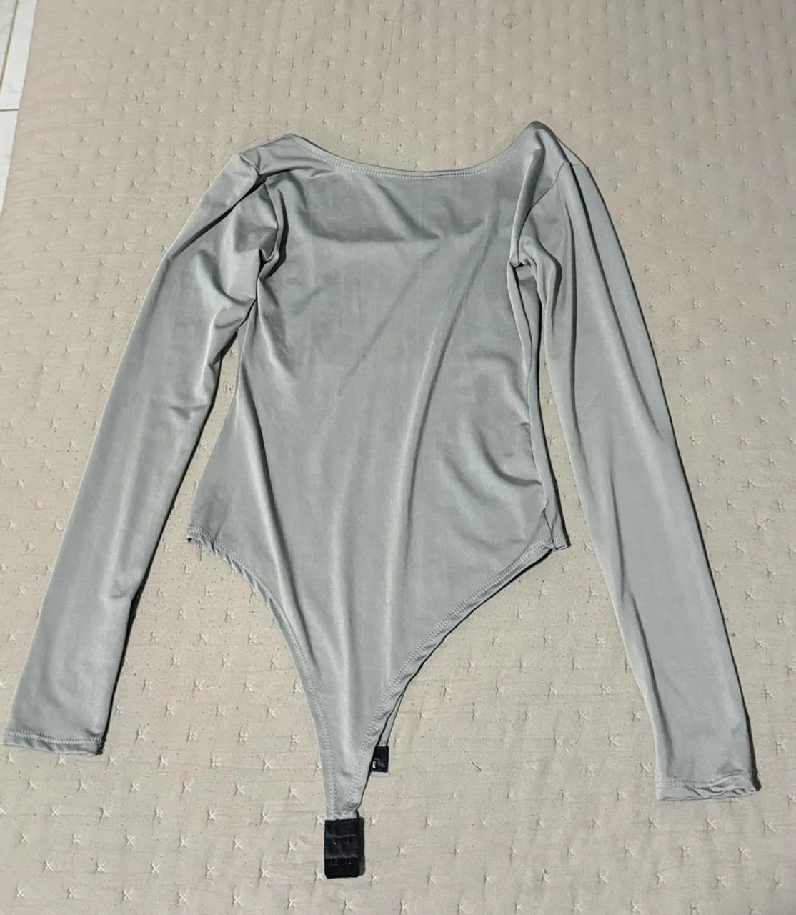 Body cinza manga longa - Foto 2