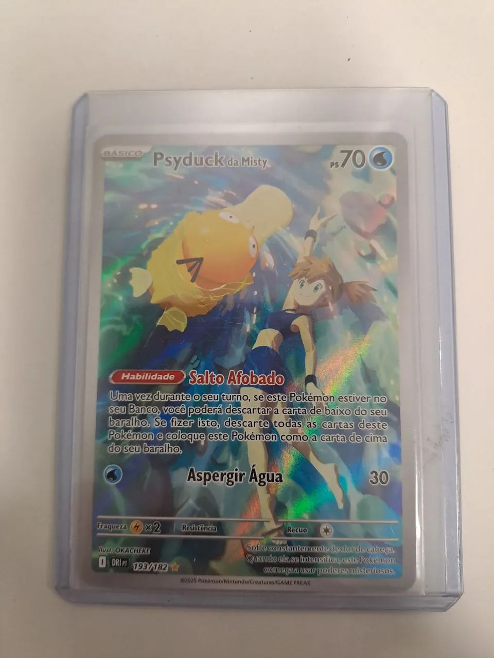Carta Pokémon - Psyduck da Misty