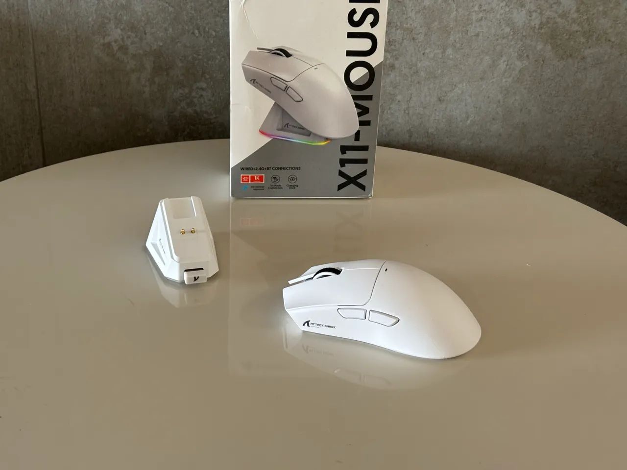 Attack Shark X11 Branco - Mouse - Foto 3