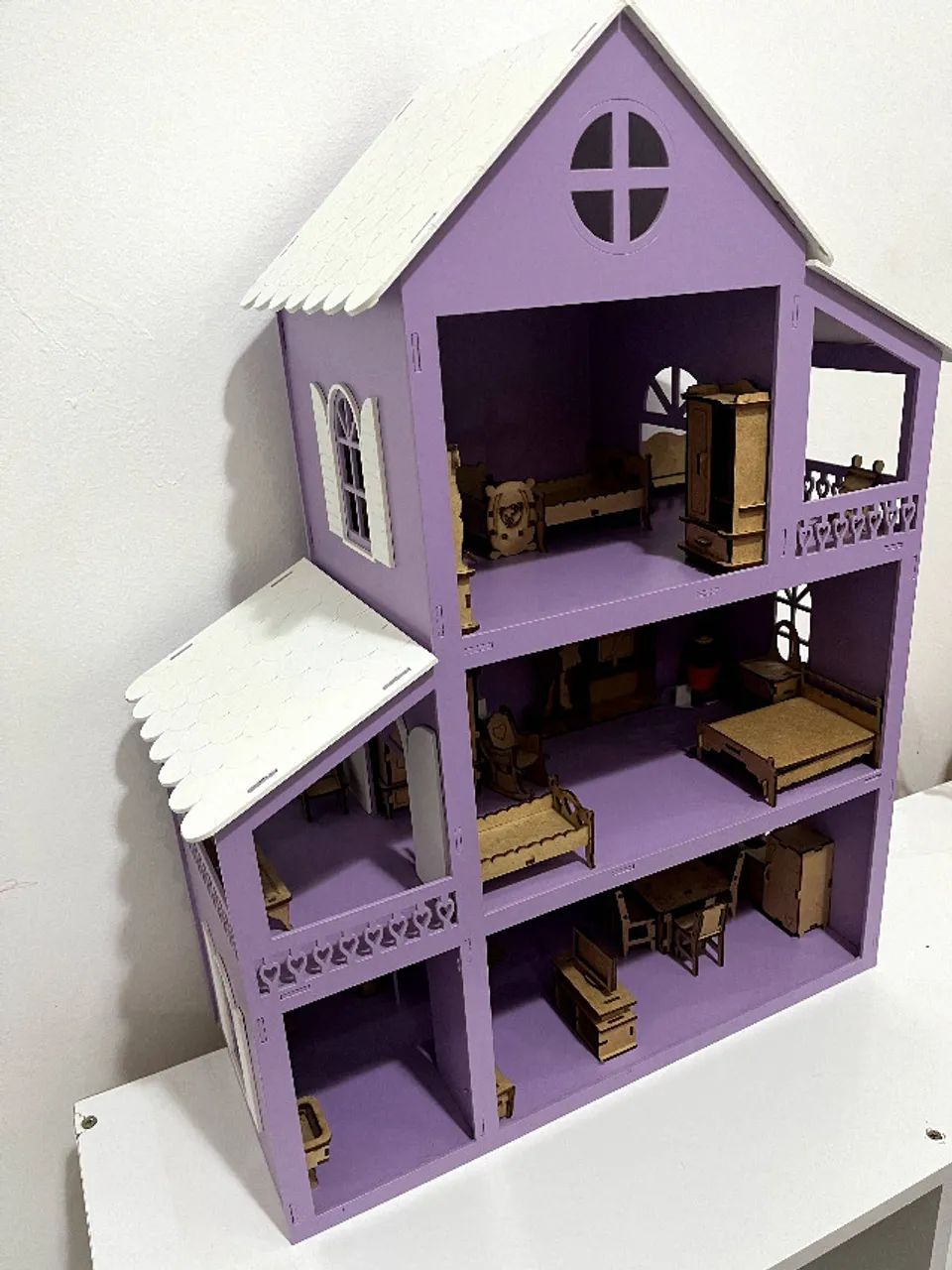 Casinha de boneca em MDF - Foto 3