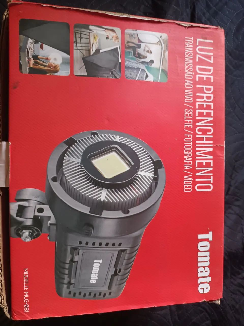  Fotografia luz de preenchimento led 