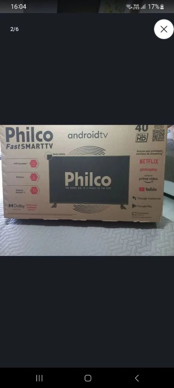 Televisão de 40 polegadas 