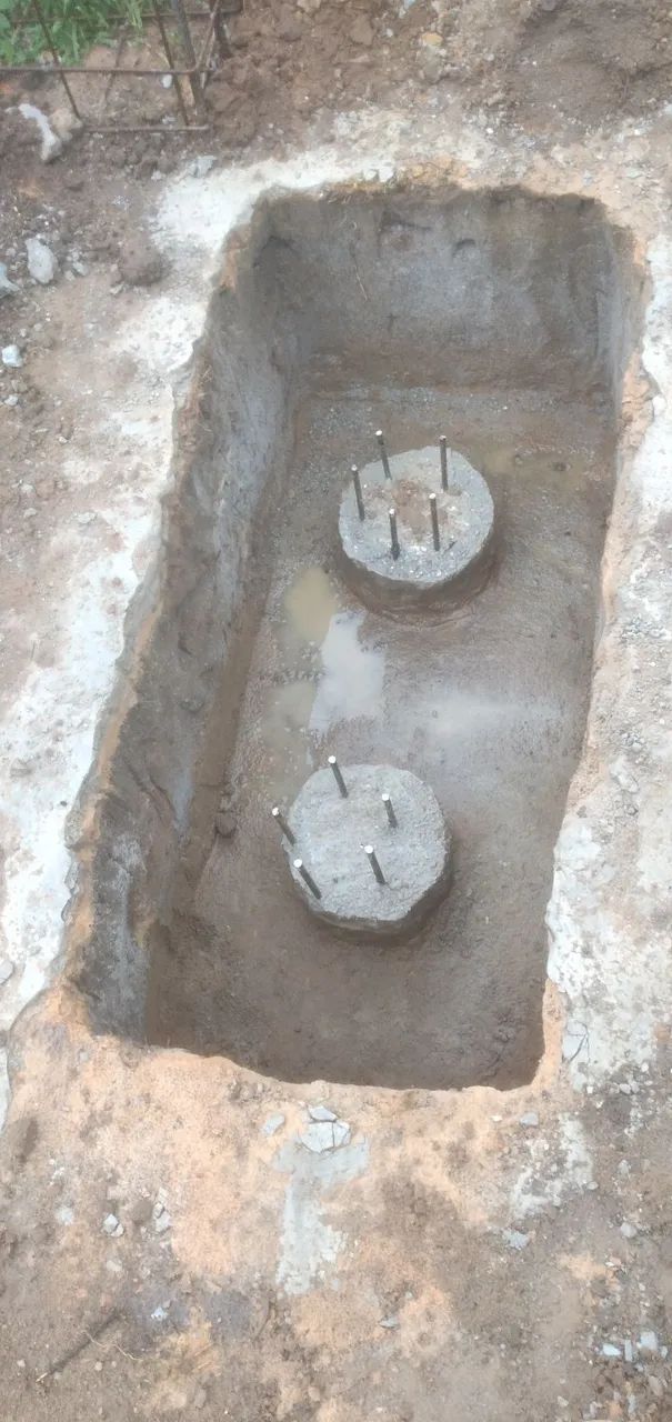 Estaca raiz escavada com máquina elétrica  - Foto 4