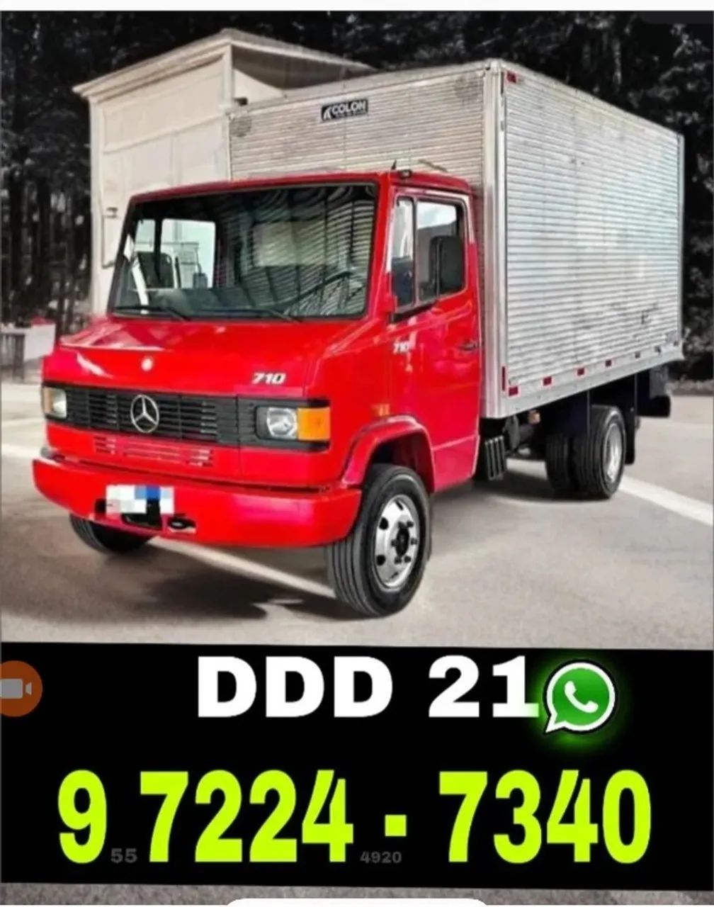 Frete e Mudanças - Atendimento em Comércios e Particular