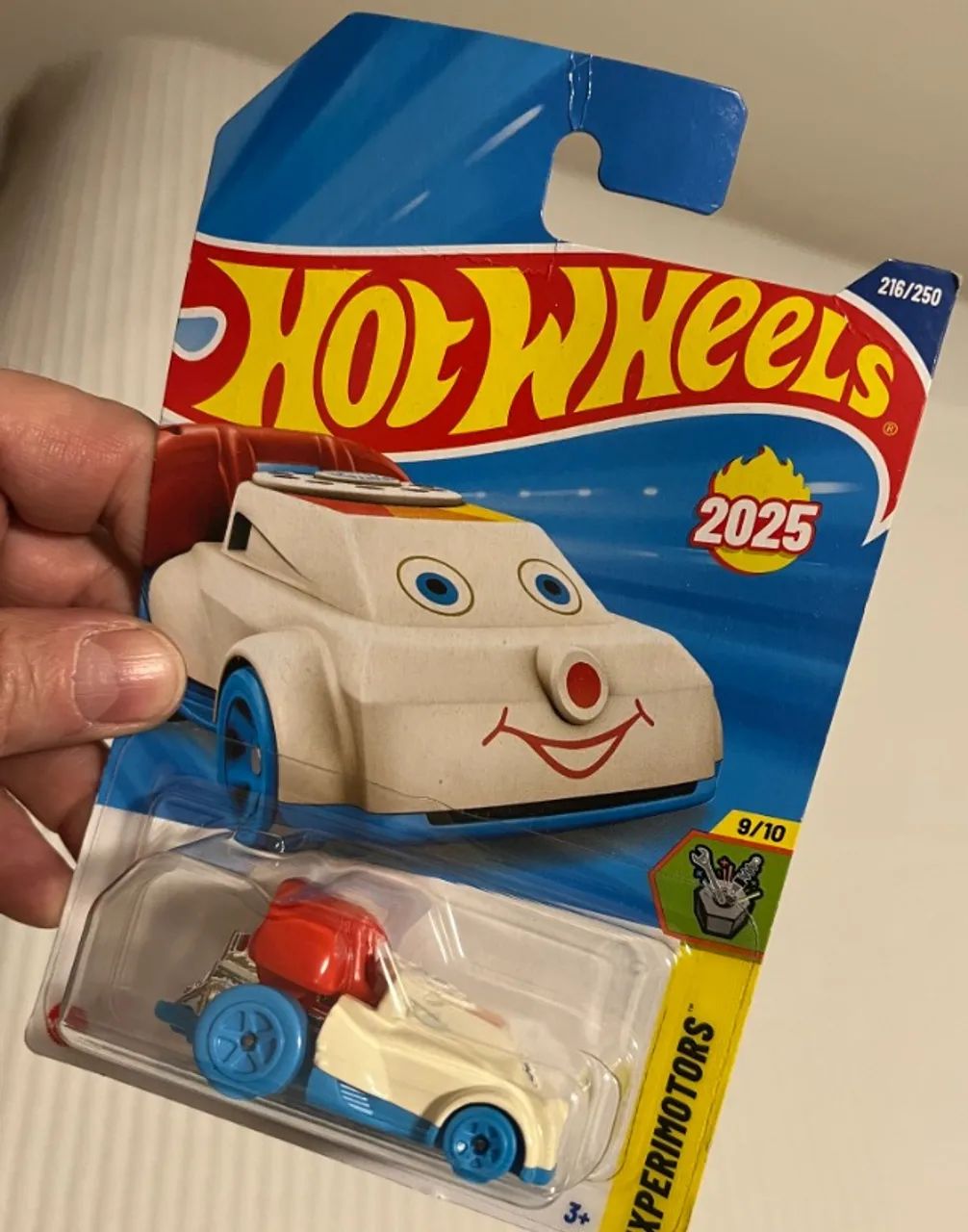Hot Wheels Experimotors 2025 - Quick Chat Cinza - Toy Story