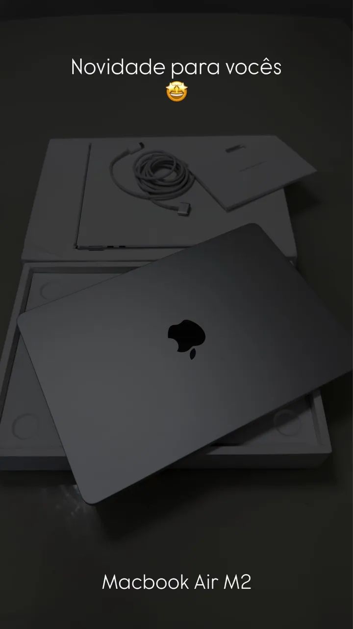 Apple MacBook Air M2 estado de zero - Foto 2