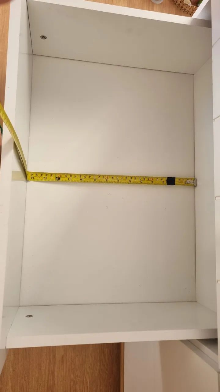 Cômoda Infantil com 6 gavetas Branco e Freijó  - Foto 4
