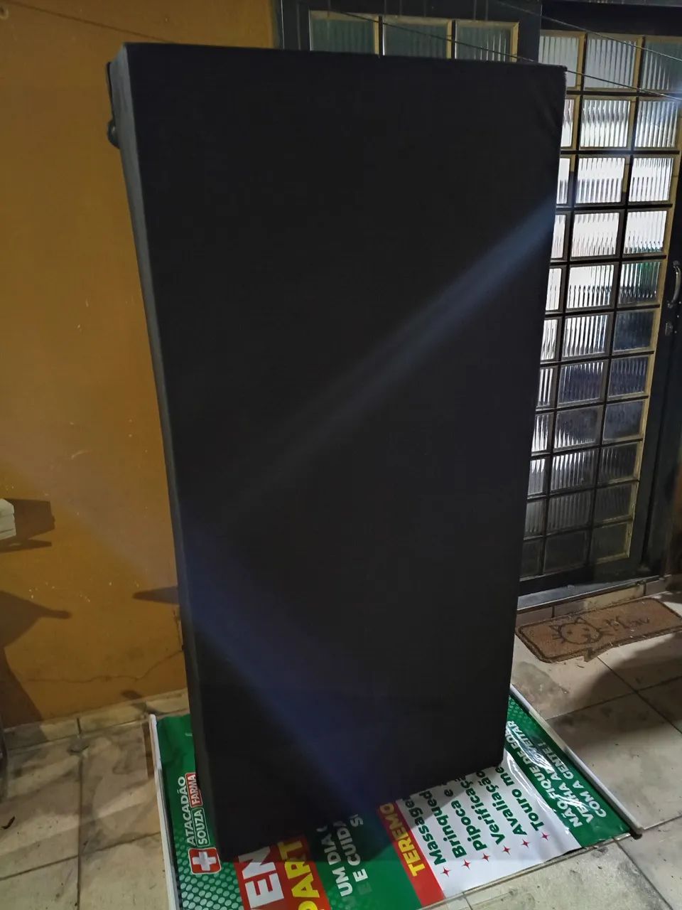 BASE PARA CAMA BOX PADRÃO SOLTEIRO PRETA BOA E BARATA