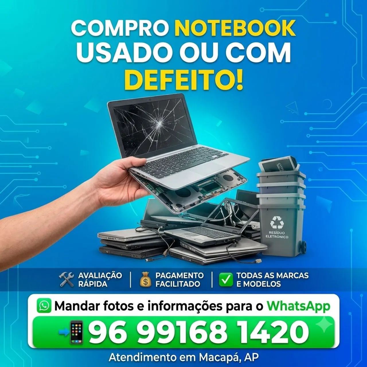 Notebook usado 