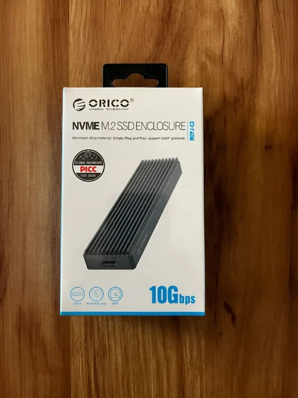 Case Compartimento Ssd Orico M2pj-c3 Nvme M.2 10gbps Usb C
