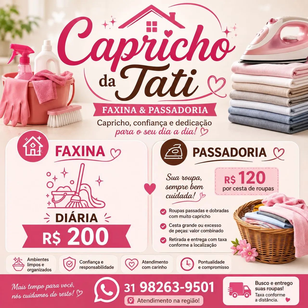 Diarista e passadoria