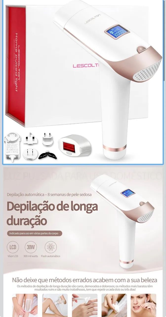 Depilador a laser lescolton