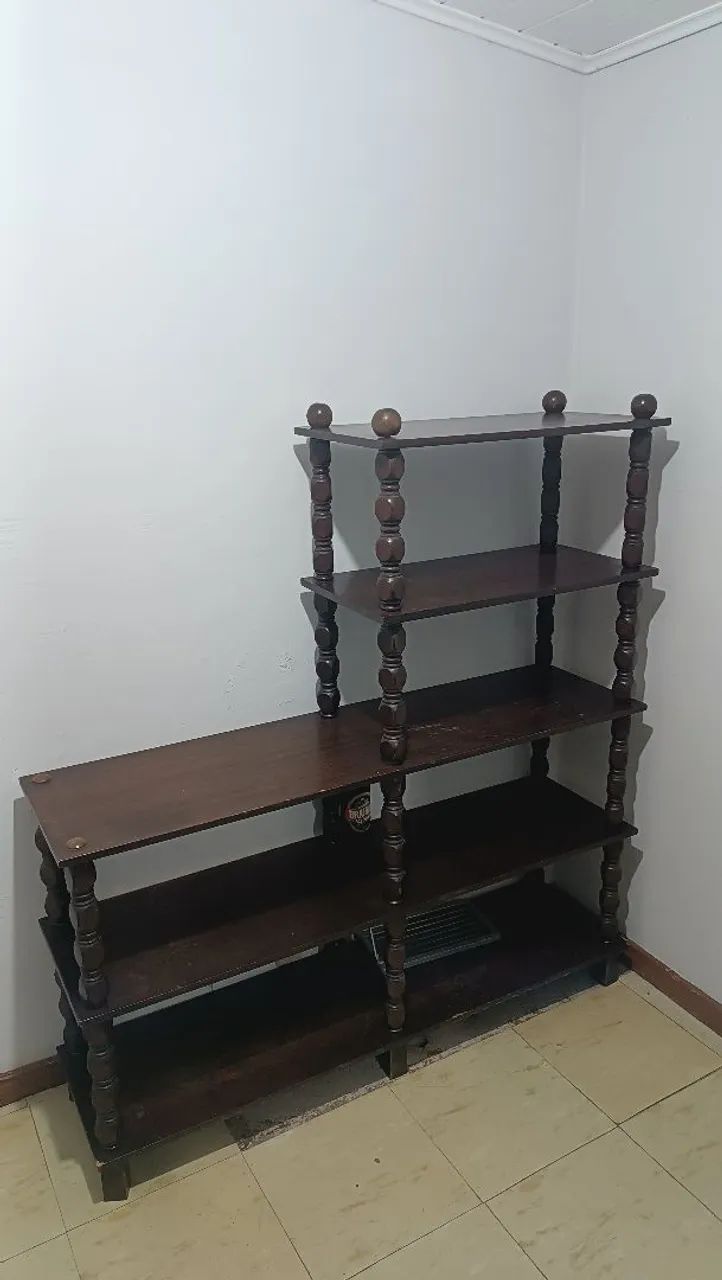 Estante Rústica década de 80