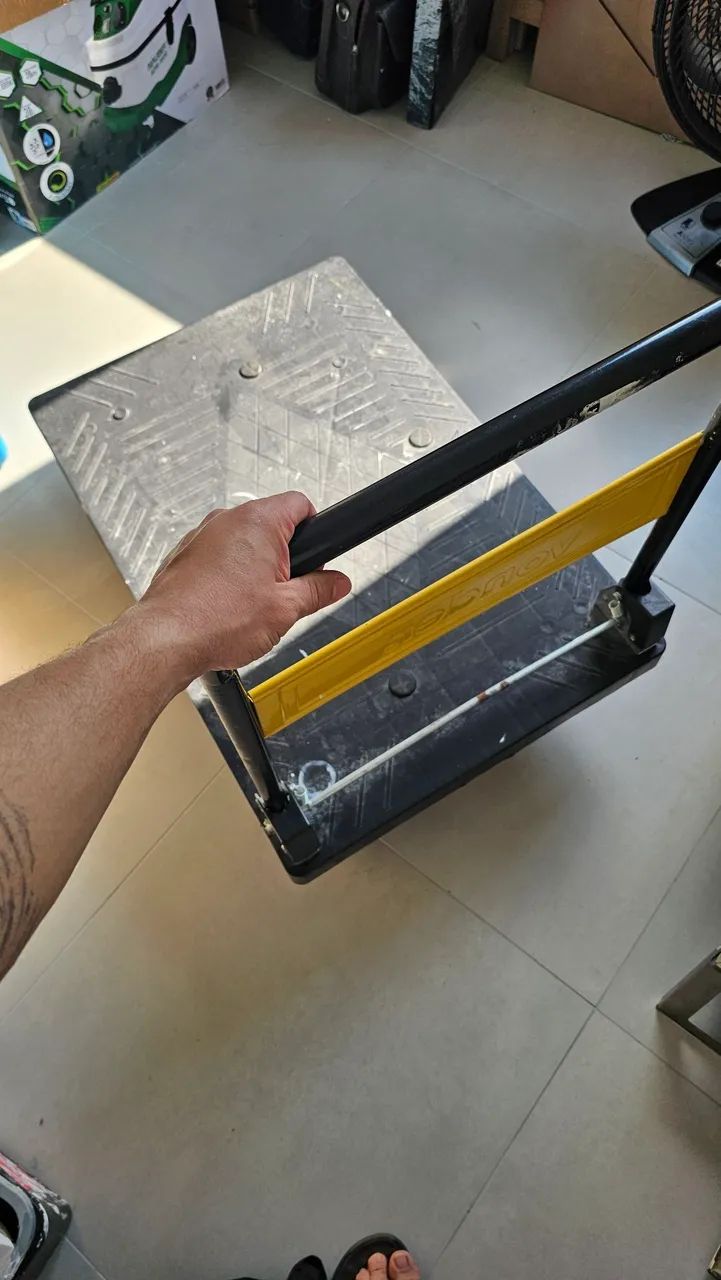 Carrinho com aba dobrável Vonder 150kg transporte de cargas - Foto 5