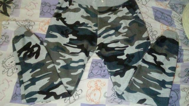 Calça moletom Camuflada