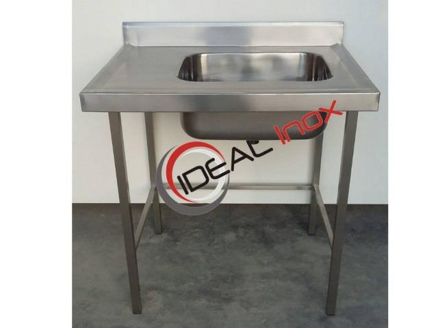 Pia em Aço Inox pequena - Preço Imbativel Ideal Inox