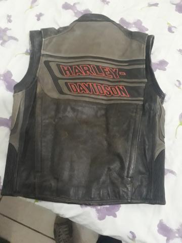 Jaqueta de couro harley Davidson original - Foto 2
