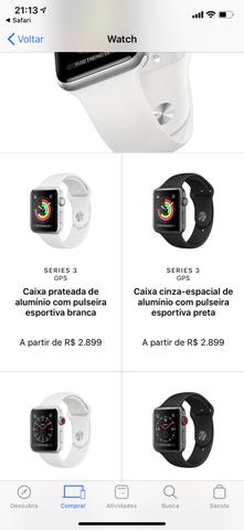 Relógio Apple Watch Serie 3 Lacrado GPS !!! - Foto 2