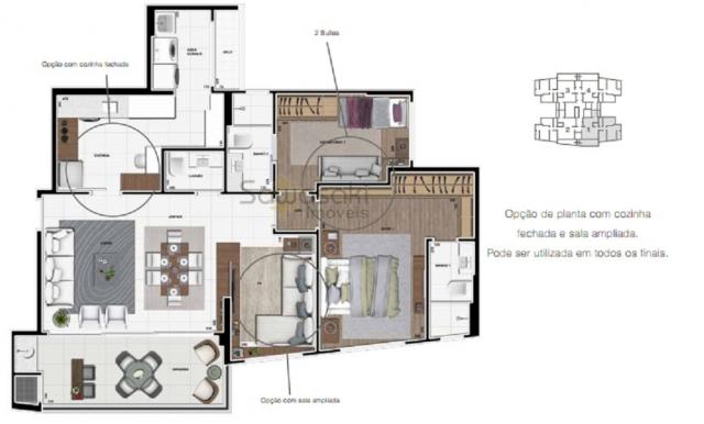Apartamento, Ecoville, Curitiba-PR - Foto 16