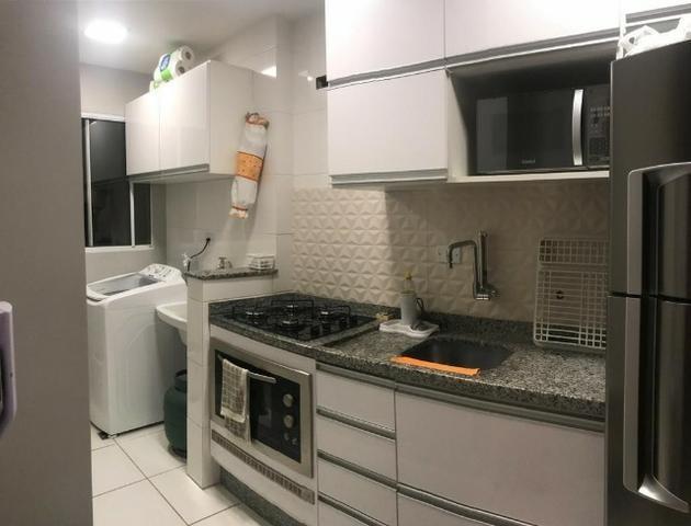 2 Quartos Todo Mobiliado Apartamento Condomínio Montalcino - Foto 11