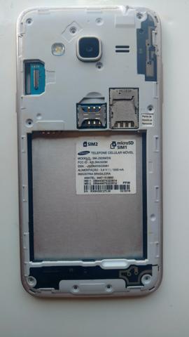 Samsung SM-J320M/DS dourado para trocar display ou retirar peças