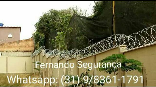 Concertina - Cerca de proteção para muros - Cerca de segurança - Foto 2