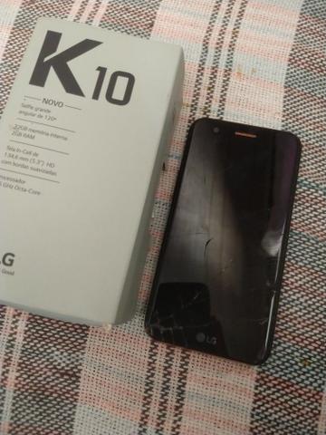 LG k 10 novo ler na descrição