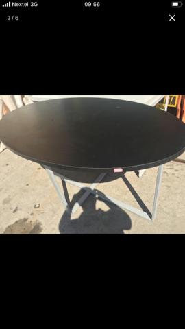 Mesa em MDF e laminado. Possui pés de metal. Ótima qualidade!!!! - Foto 2